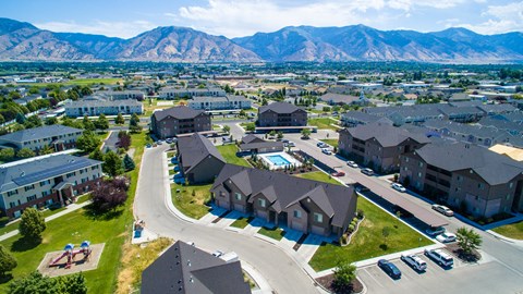 Logan Gateway aerial view