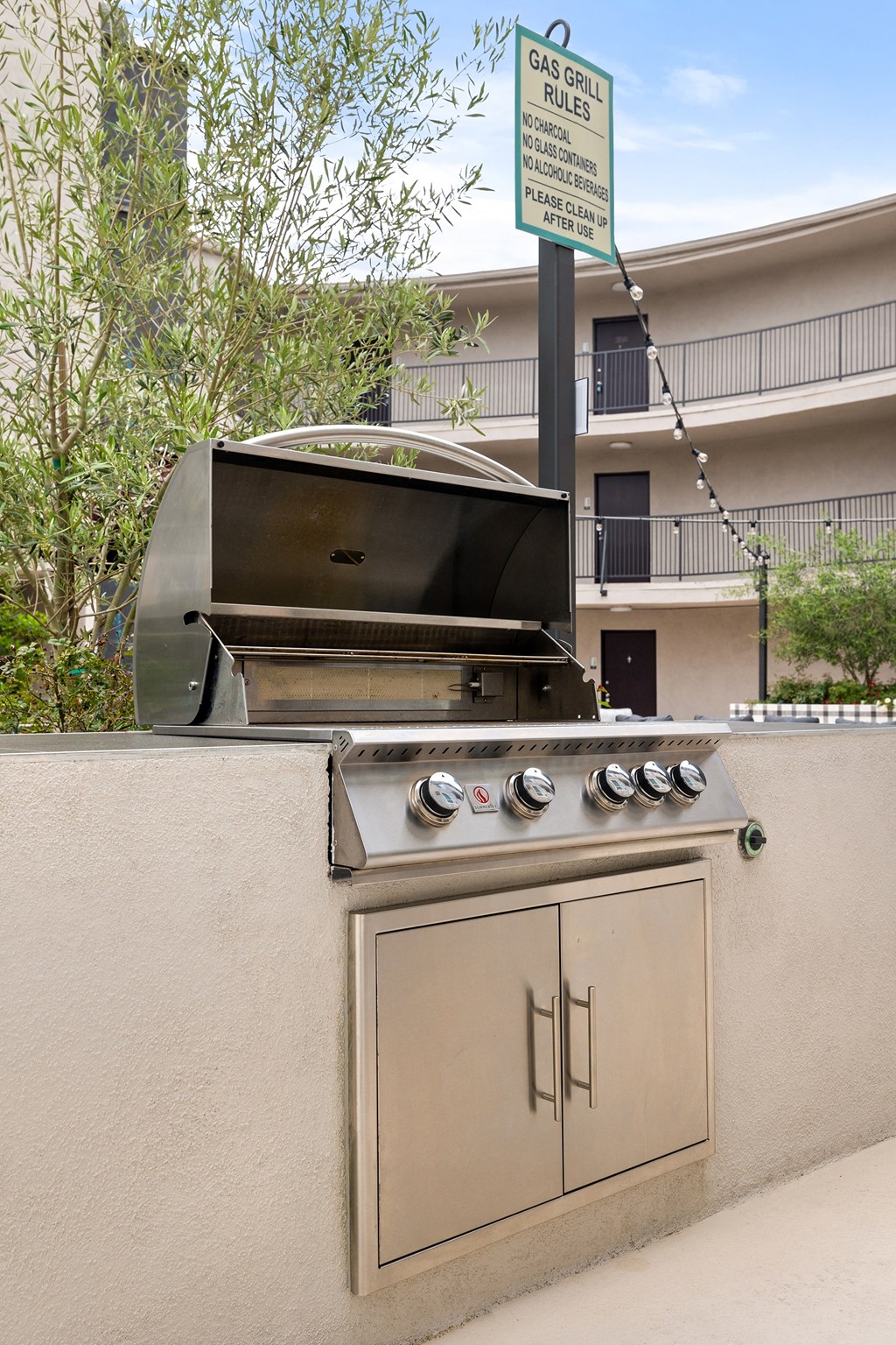 Lyric Apartments BBQ Grill