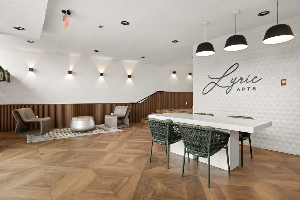 Lyric Apartments Entry
