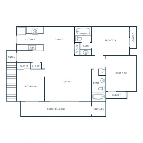 Mountain View D1 floorplan