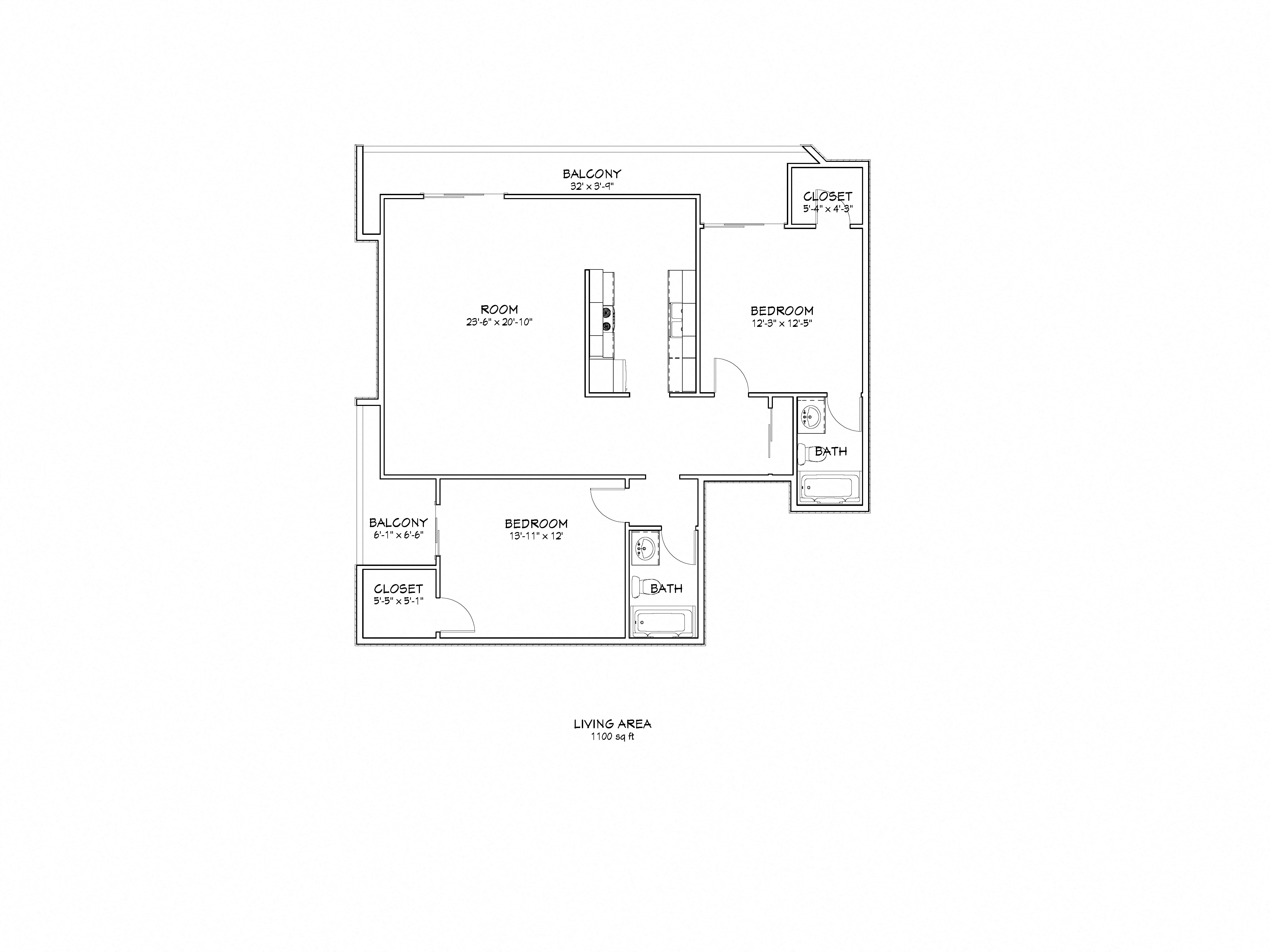 5119 Maplewood - unit #120 floor plan