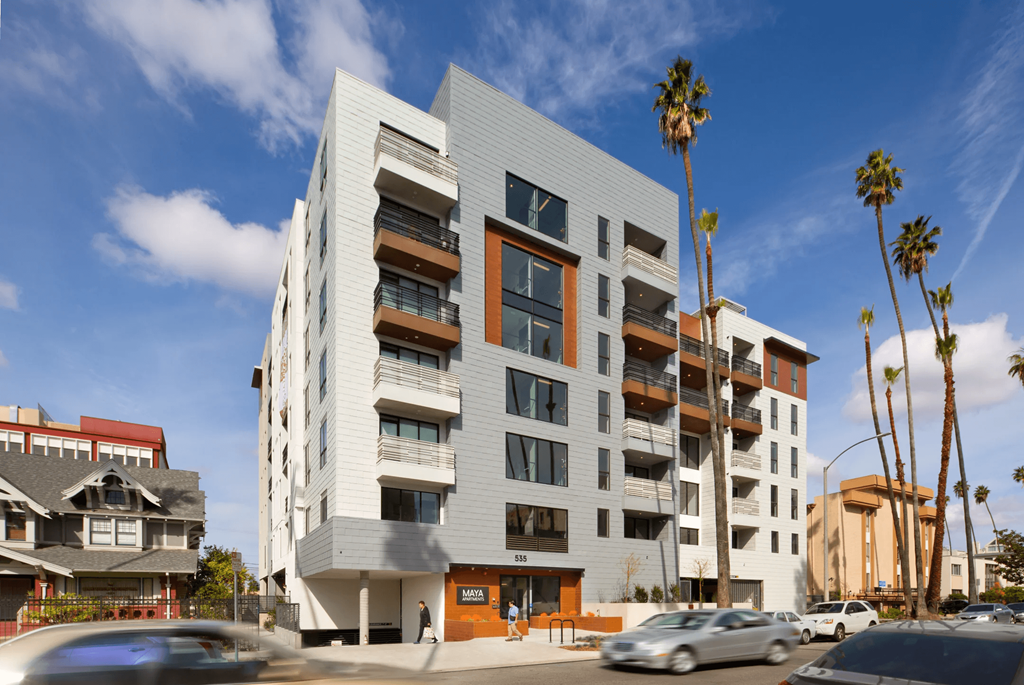 Maya Apartments exterior building