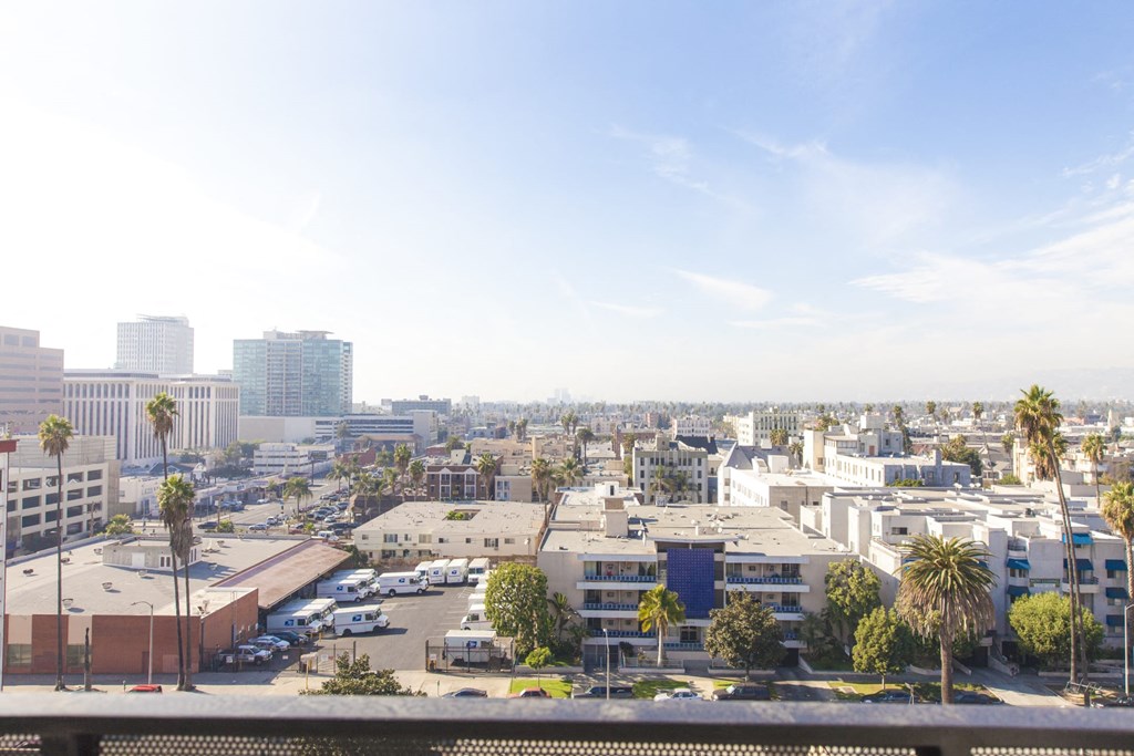Maya Apartments view of Los Angeles