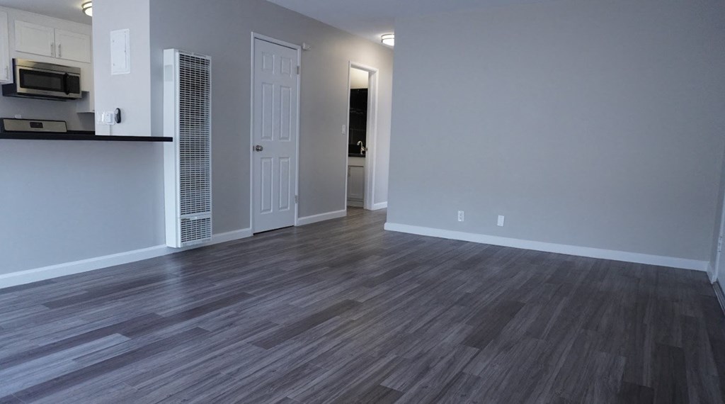 Moorpark Apartments unit 9 living room