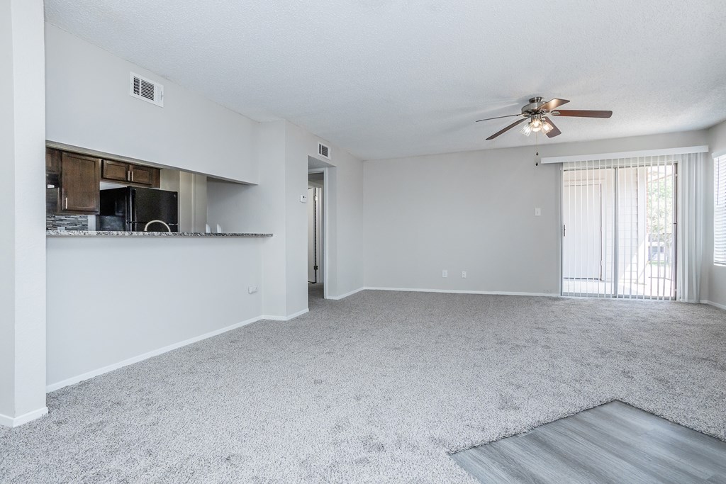 Oak Tree Village Living Room 1 Bedroom