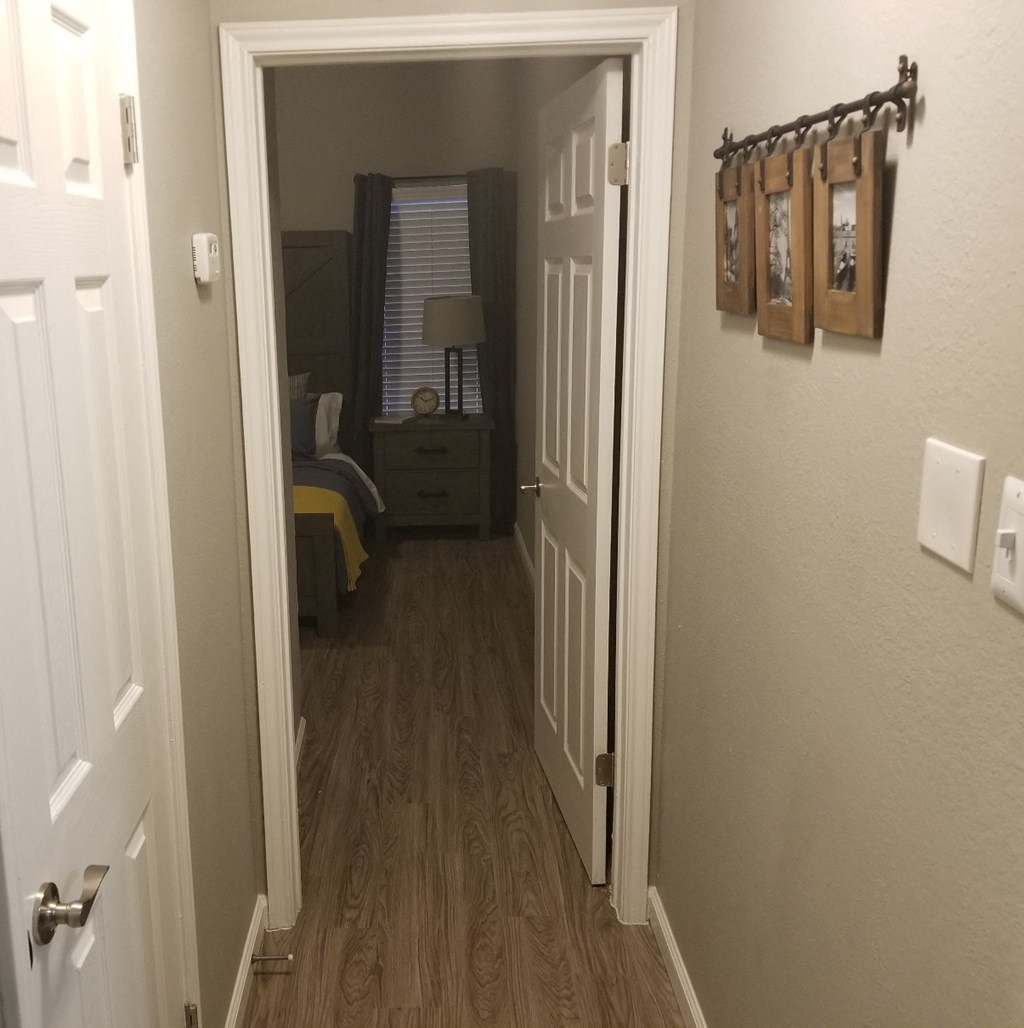 Oakwood Creek Apartments interior hallway