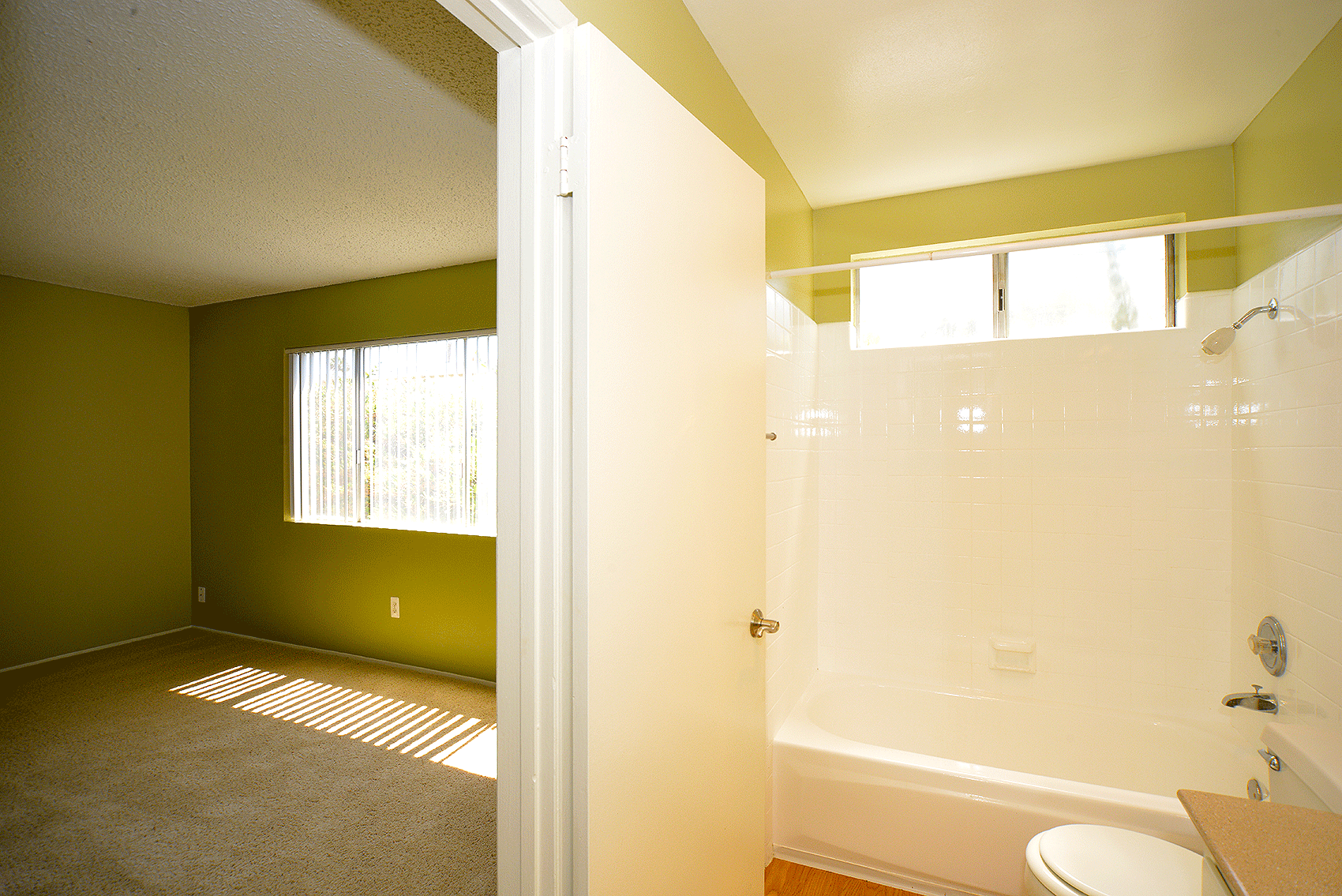 Ocean View Townhomes view of bathroom and bedroom 