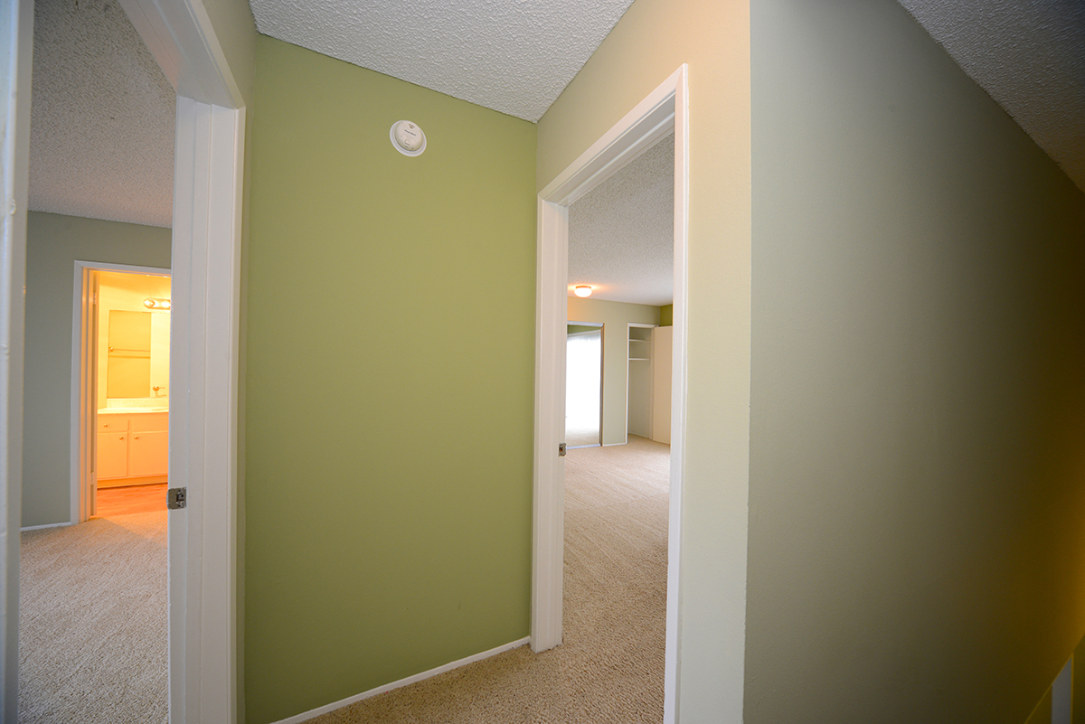 Ocean View Townhomes unfurnished upstairs area