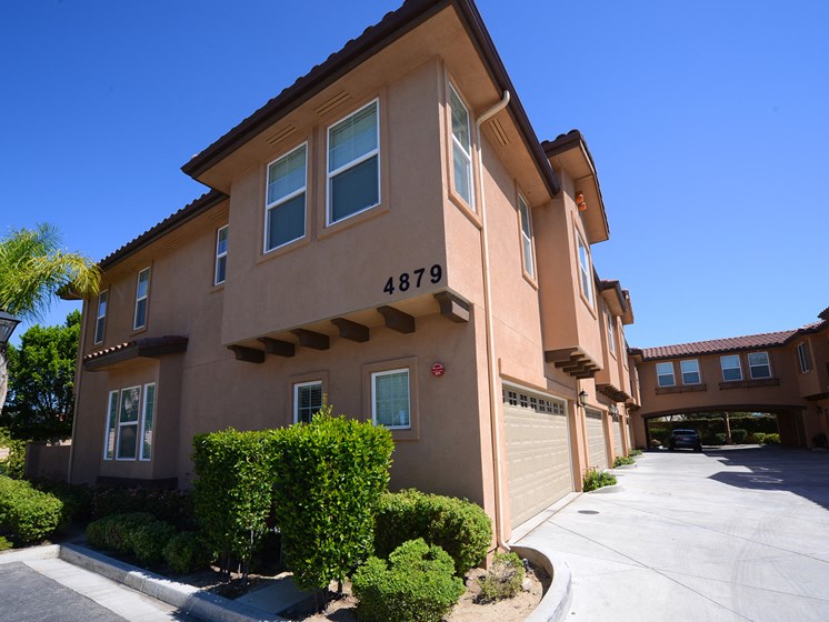 Parkside Villas exterior building exit