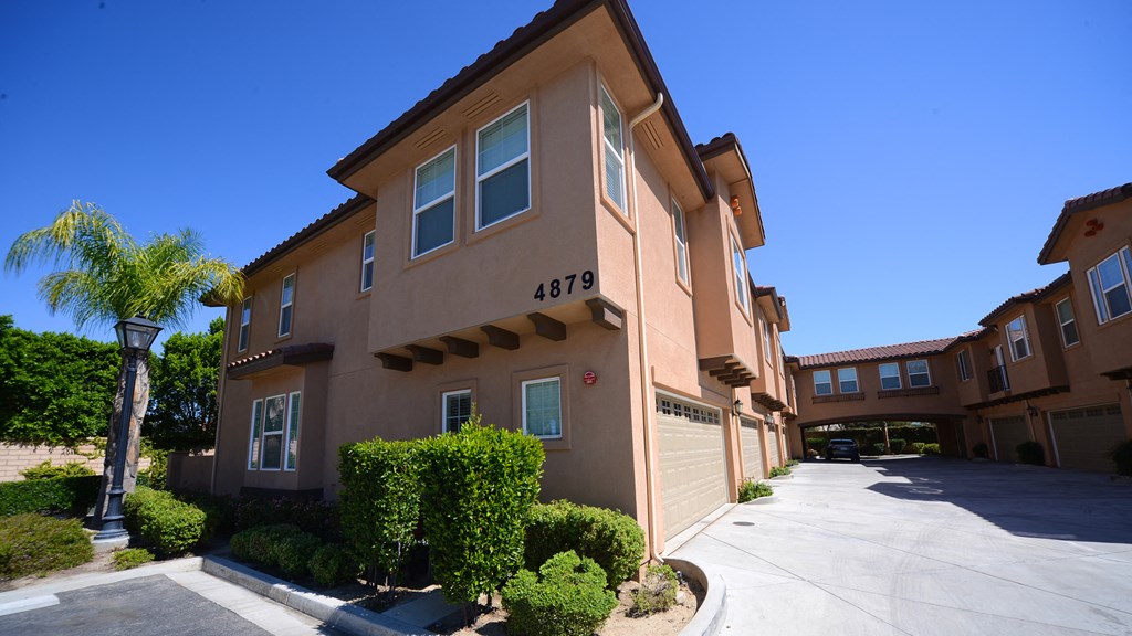 Parkside Villas exterior building exit