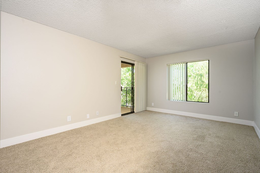The Plaza at Canoga Park Renovated Bedroom with Balcony
