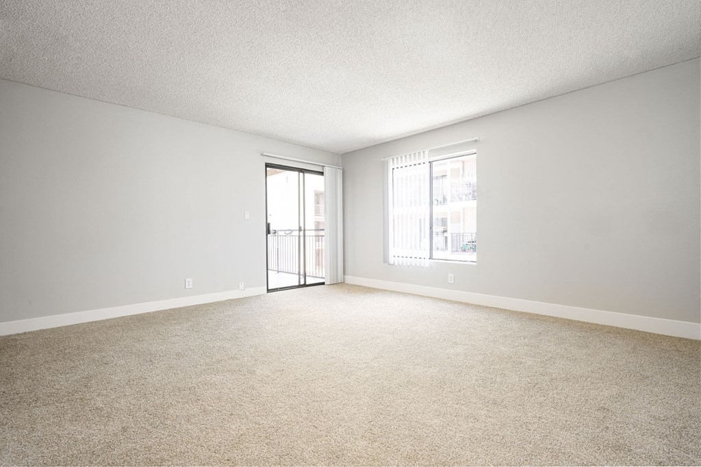 The Plaza at Canoga Park Renovated Bedroom with Balcony