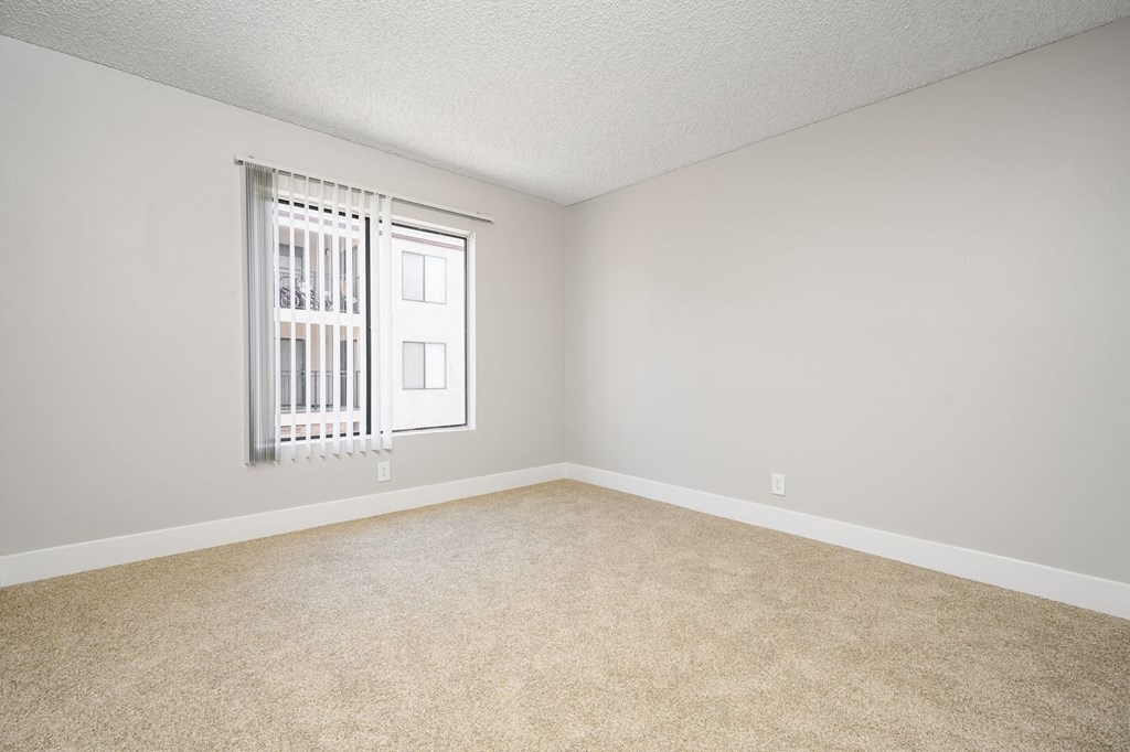 The Plaza at Canoga Park Renovated Bedroom with Window
