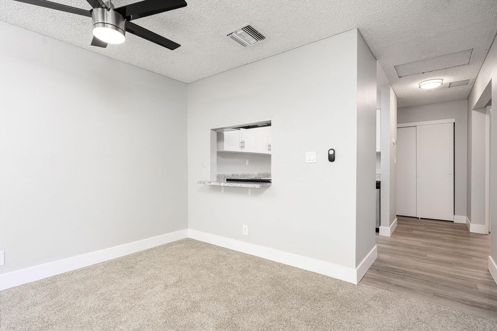 The Plaza at Canoga Park Renovated Living Room Area