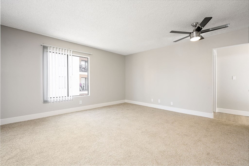 The Plaza at Canoga Park Renovated Living Room Area