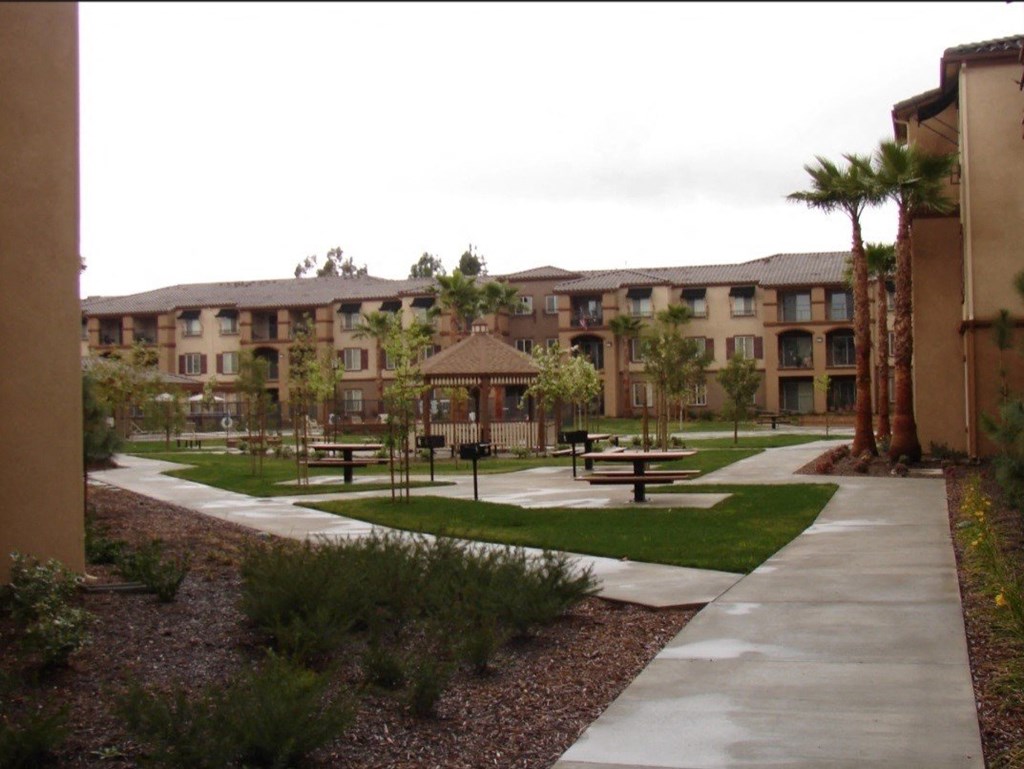 Perris Isle courtyard