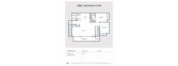 Mountain View Apartments Floorplan D