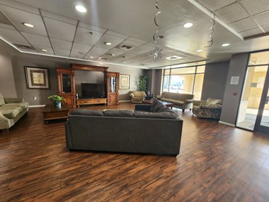 Los Angeles apartment for rent with resident lounge with seating