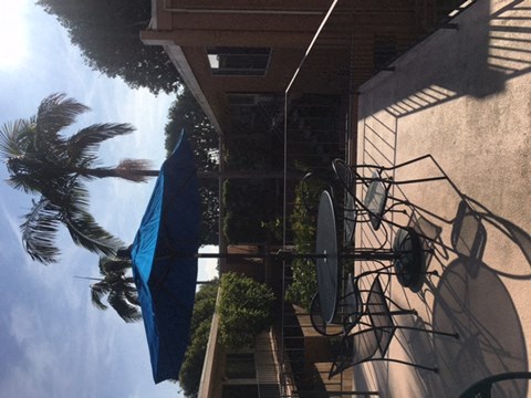Ponderosa Apartments Exterior Seating Area