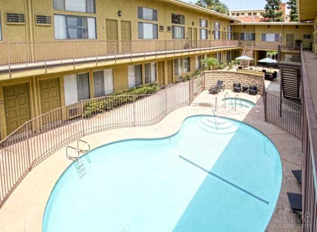 University Commons pool