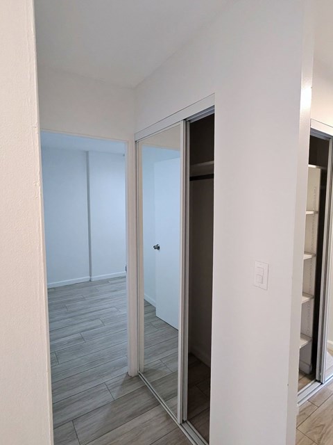 Punahou Circle hallway with a closet.