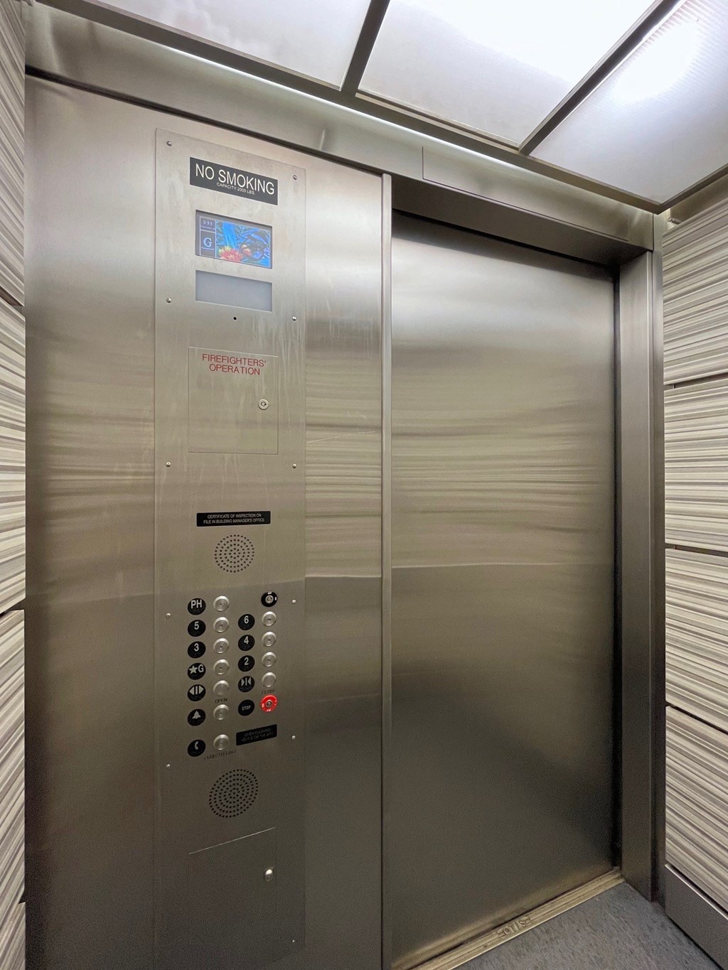 Punahou Heights Elevator Interior View