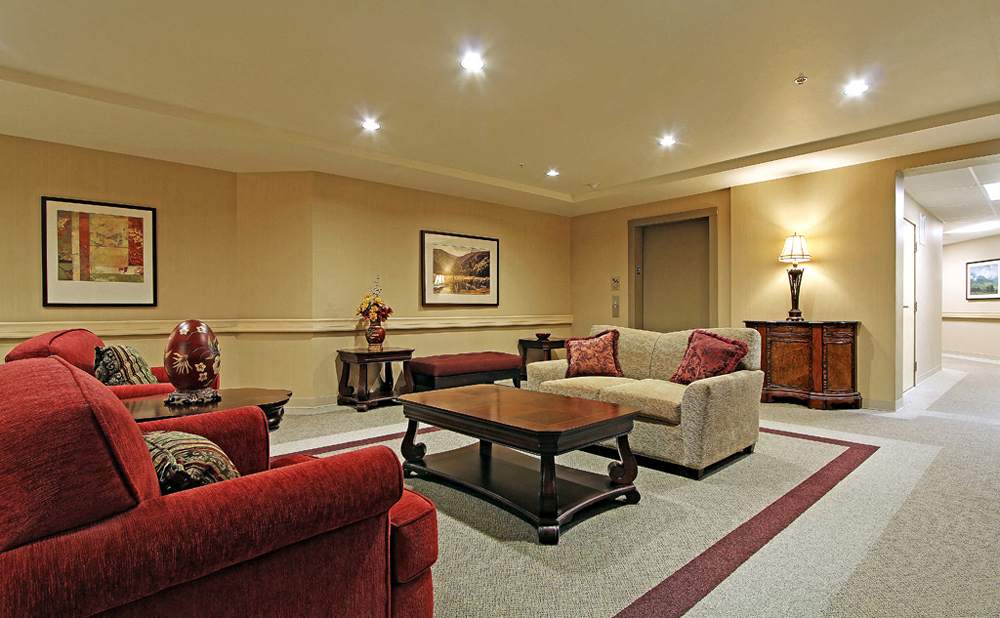 Radcliffe Place Apartments spacious lounge area