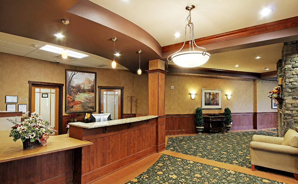 Radcliffe Place Apartments reception area