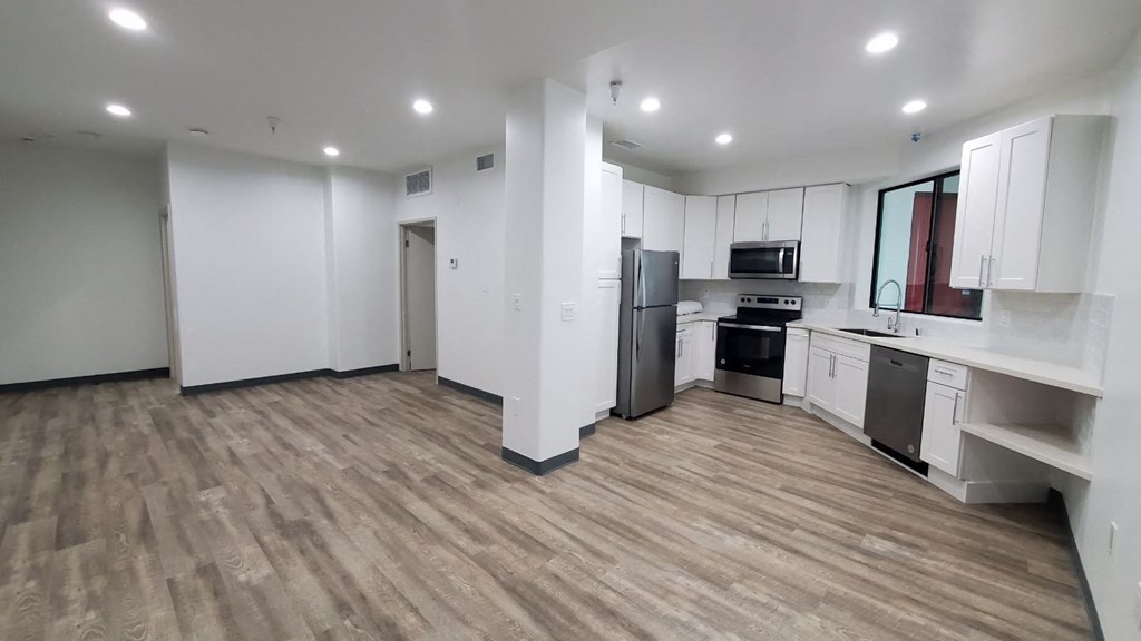 Vista Paradiso one bedroom kitchen and living room