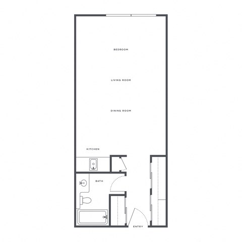 Lyric Apartments S1 Floor Plan