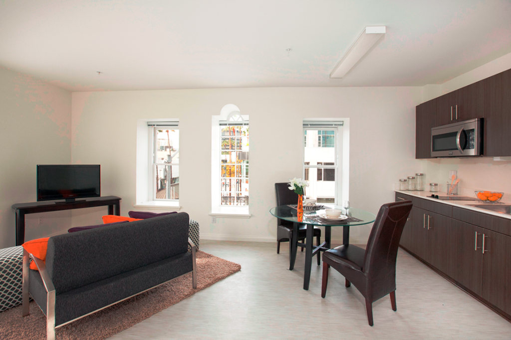 Criterion Promenade full view of furnished living area