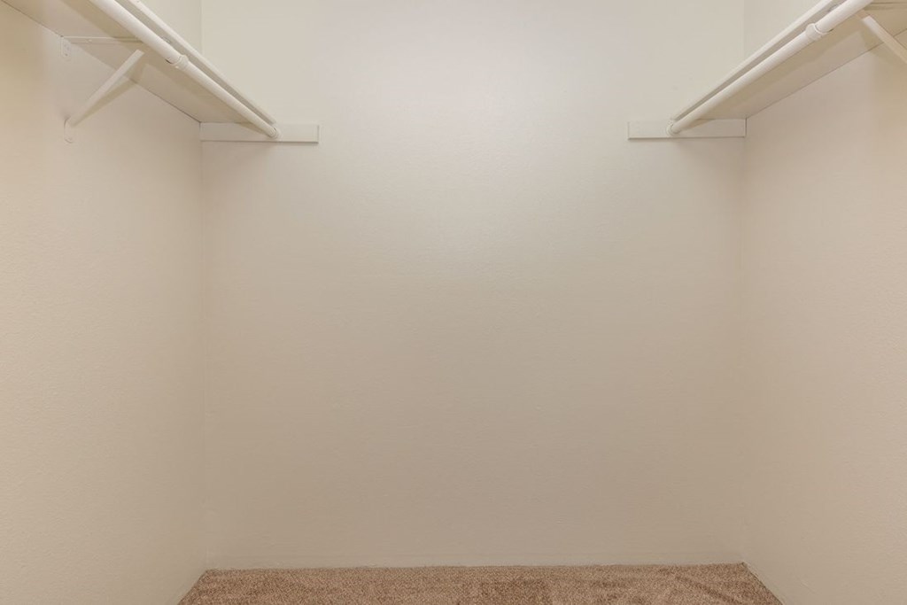 Silver Shadow Apartments spacious closet