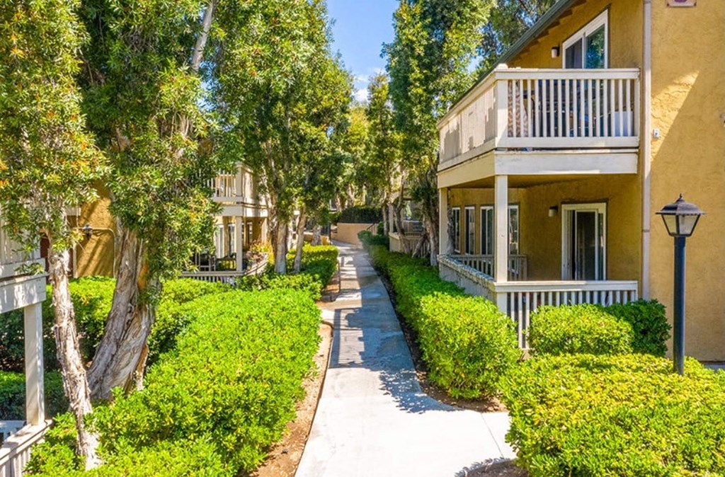 Spring Villa walkway