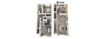 Reserve at Centerra Stanley 2x2 floorplan
