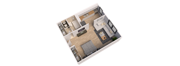 Villa Del Sol Studio Floorplan Image
