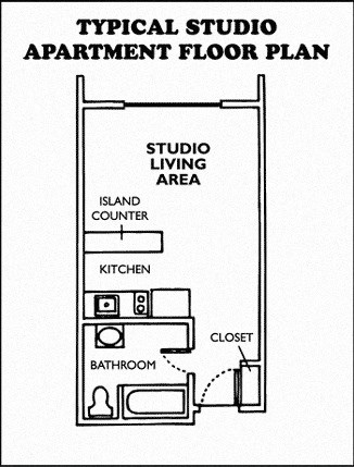 Vandenberg Senior Residence Studio Floorplan Vandenberg Senior Residence Studio Floorplan