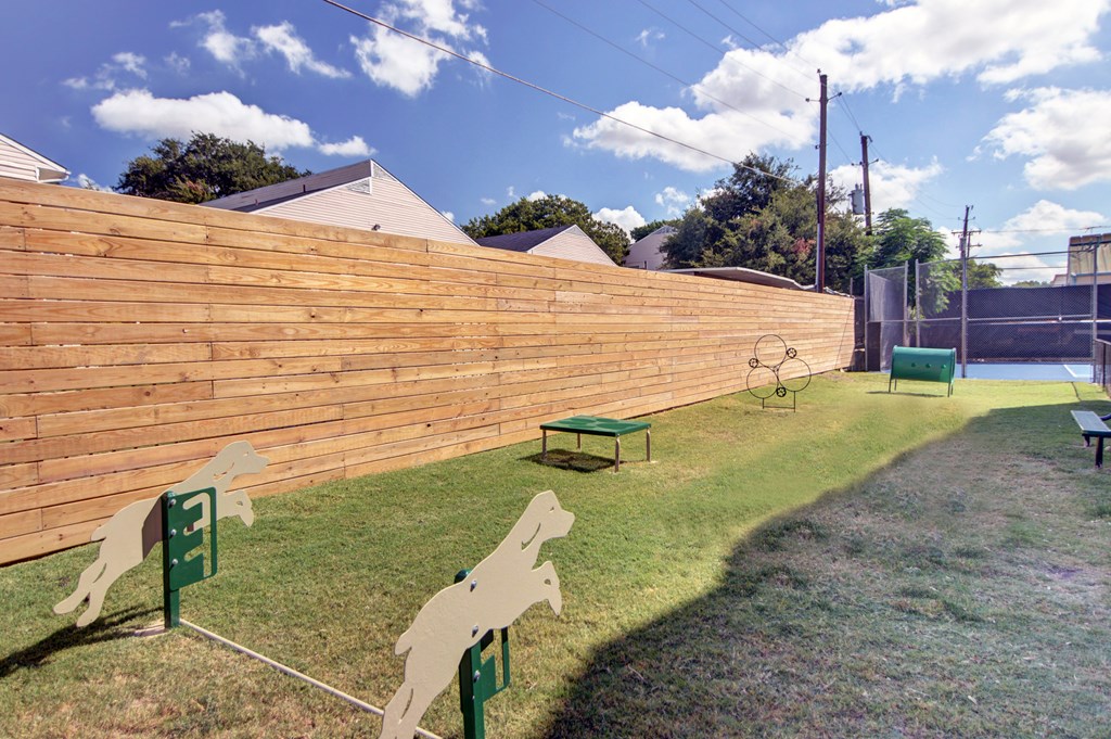 Trellis at Lake Highlands dog run