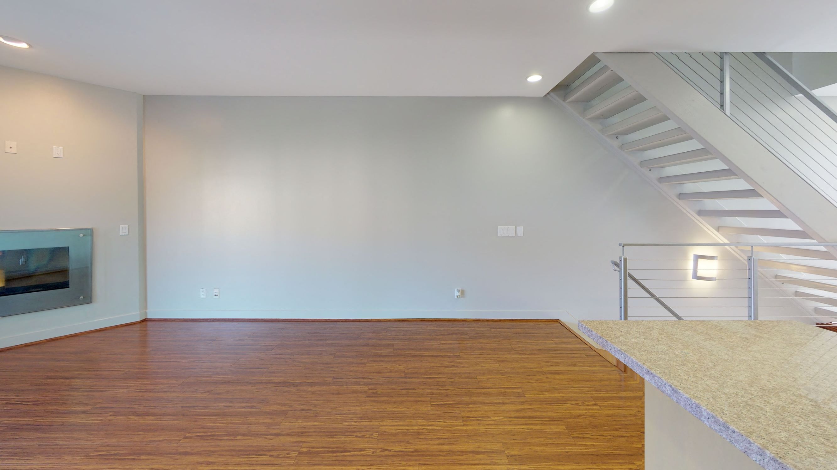 Taiko Village unfurnished living room