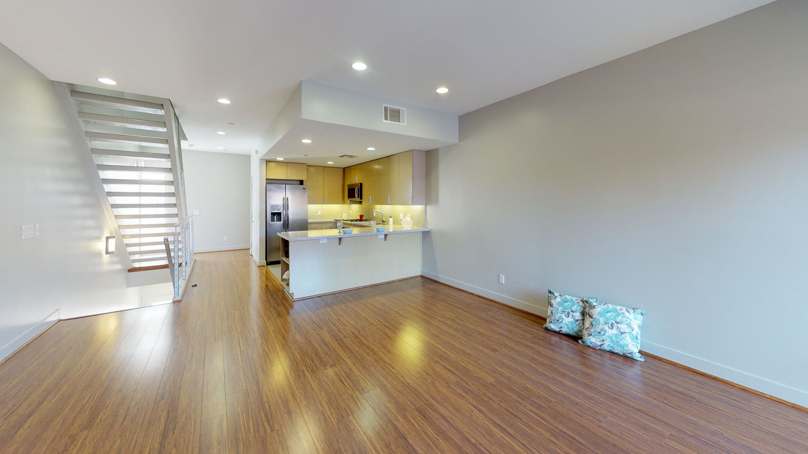 Taiko Village unfurnished living room