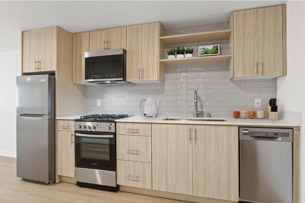 Terraces at La Cienega Studio Kitchen