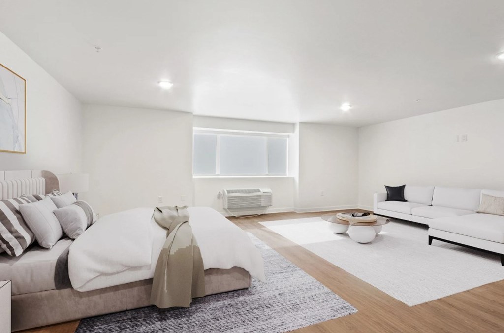 Terraces at La Cienega Studio Living Area