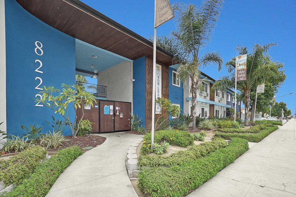 A building with the number 8228 on it.