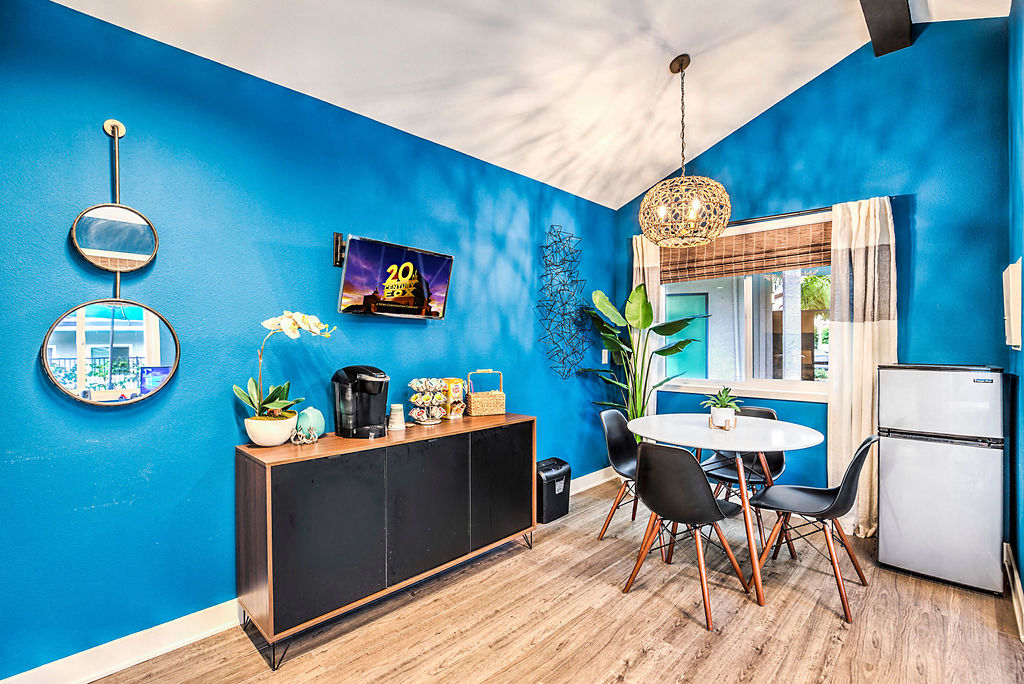 The Island Apartments dining area