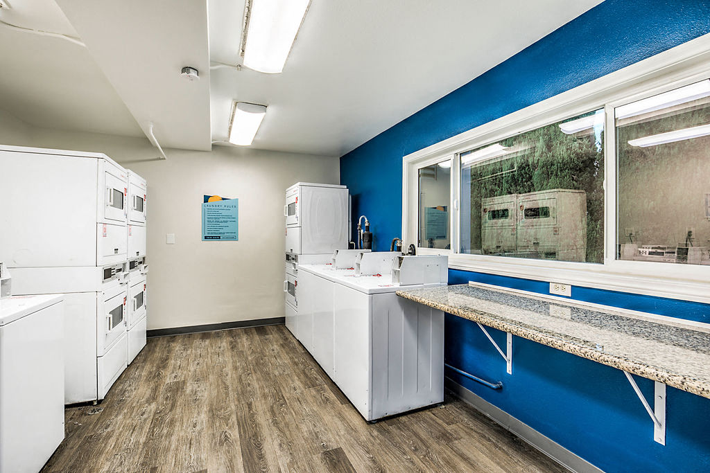 The Island Apartments laundry facilities