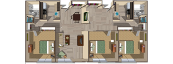 Three bedroom apartment for rent in Denver