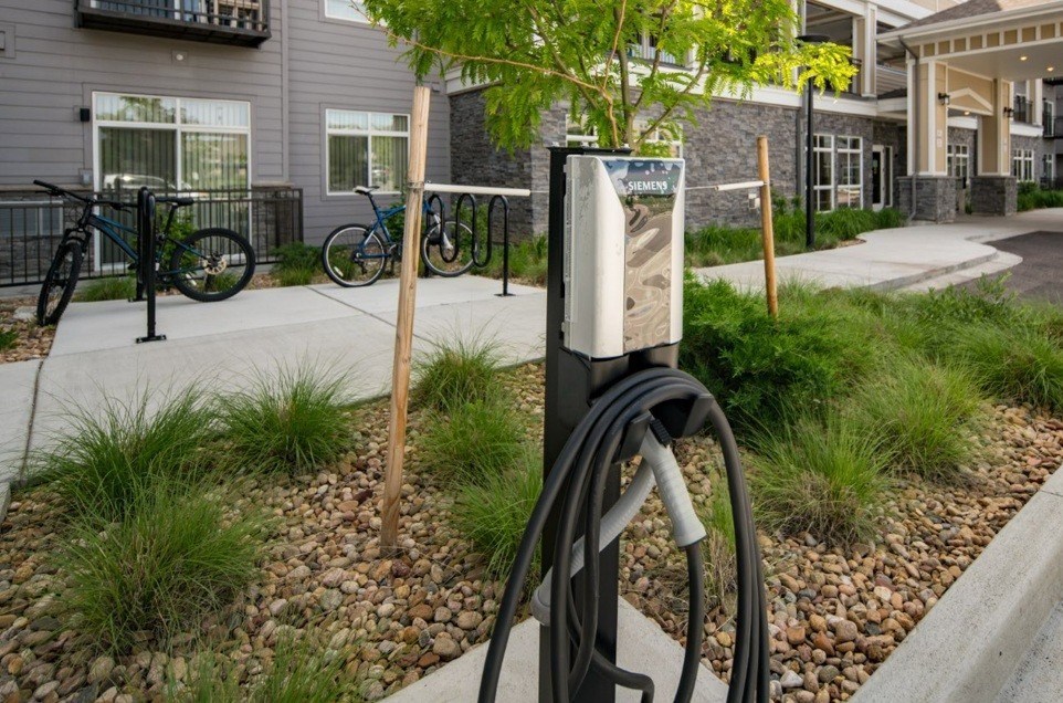 Traditions at Lafayette ev charger