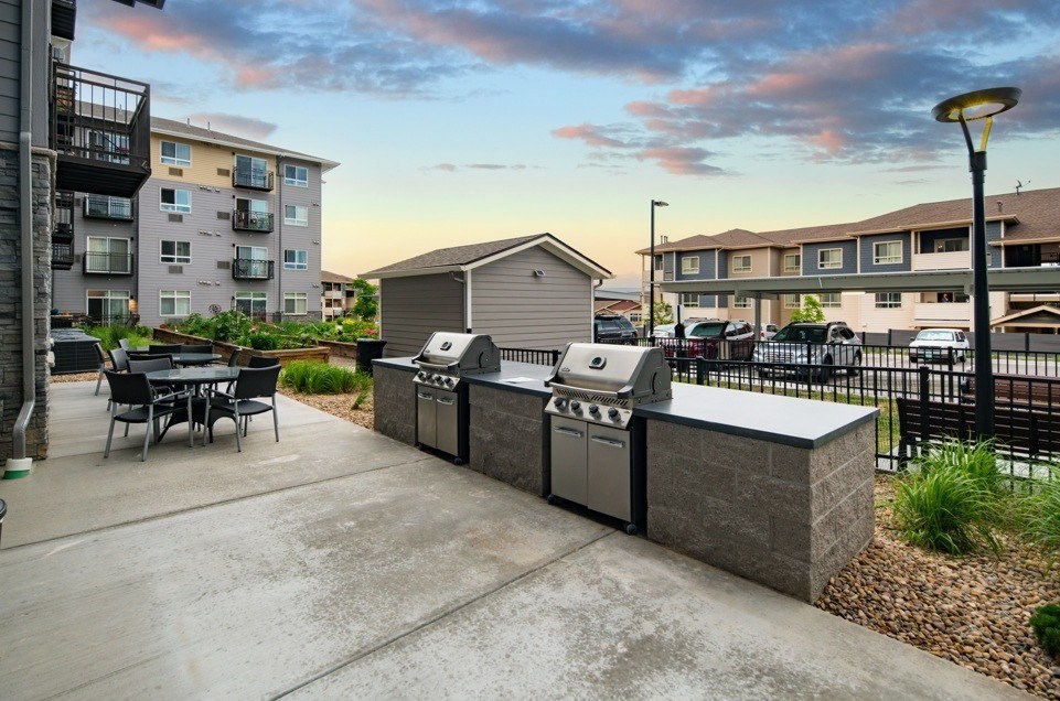 Traditions at Lafayette bbq area