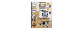 Spacious two bedroom in Culver City