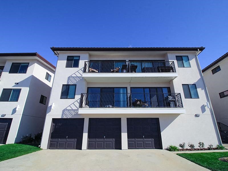 Via Esplanade Apartments Redondo Beach Exterior View and Garages
