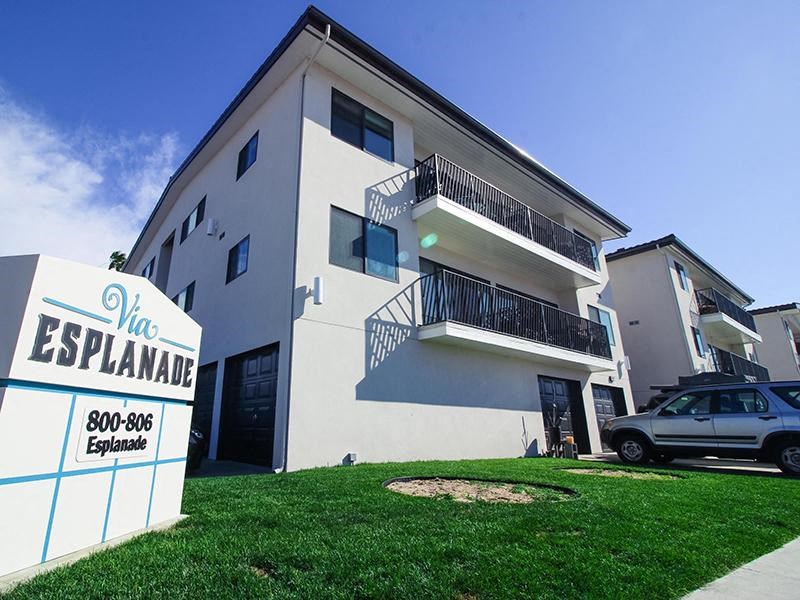 Via Esplanade Apartments Redondo Beach Front of Building Exterior